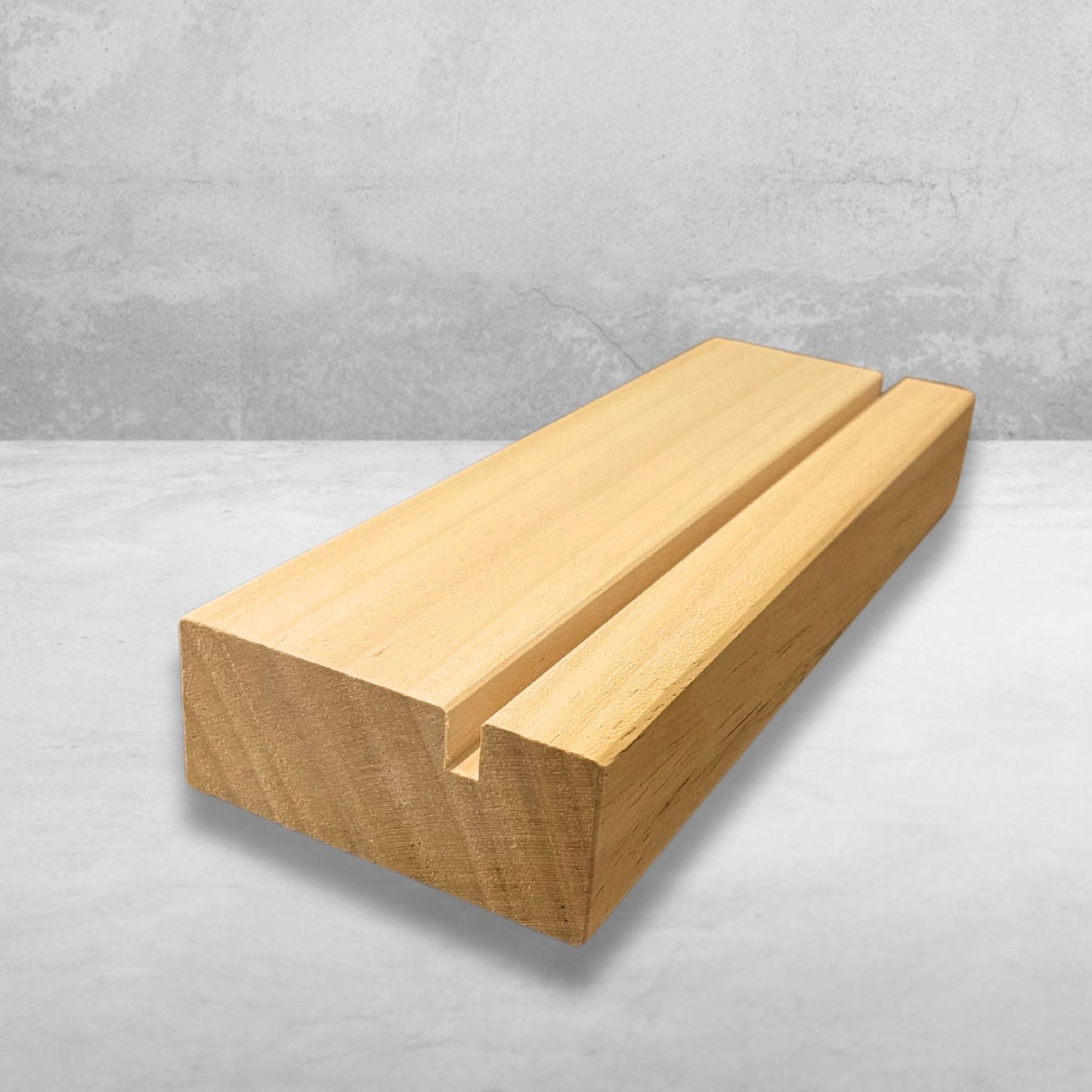 Holzfuß für Acryltafel (20x30cm)